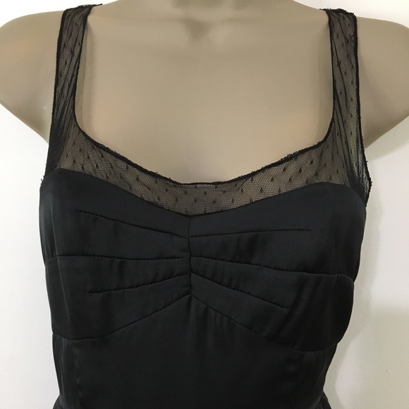 American Eagle Black Fit & Flare Dress Sz. 4 - Picture 2 of 8